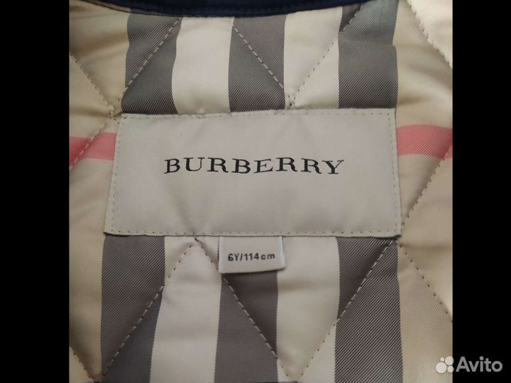 Куртка на мальчика Burberry 6л/114см