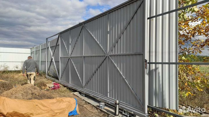 Откатные ворота