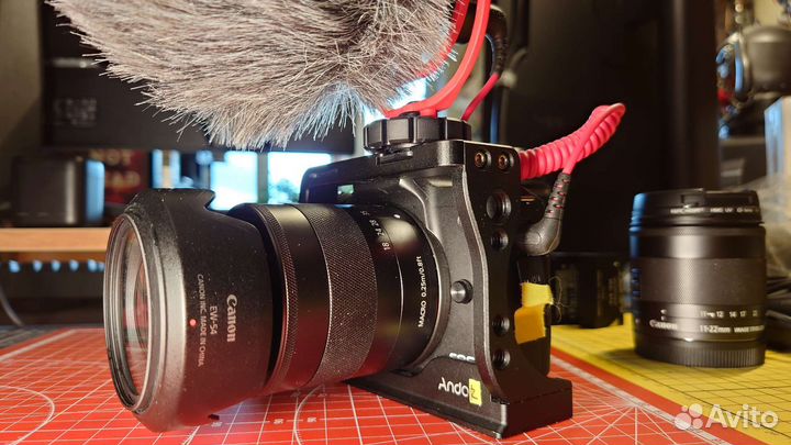 Canon eos m50 mark ii efm 11-22 efm 18-55 sigma 30