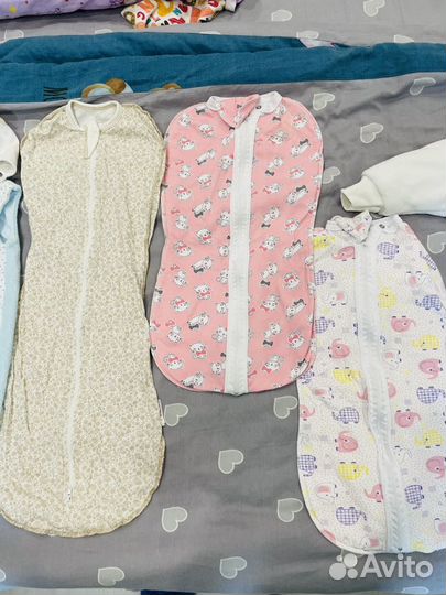Одежда для новорожденных пакетом 50 56