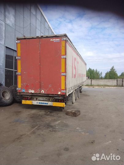 Полуприцеп шторный Krone SDC24, 2003