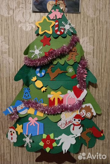 Фетровая ёлочка
