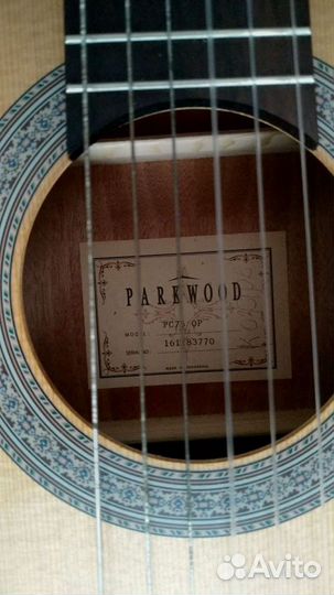 Гитара parkwood PC 75 OP