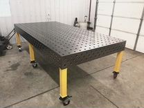 3D стол для сварки 1500х3000х100 толщиной 8 мм