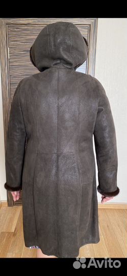 Дубленка натуральная женская 50 52 размер