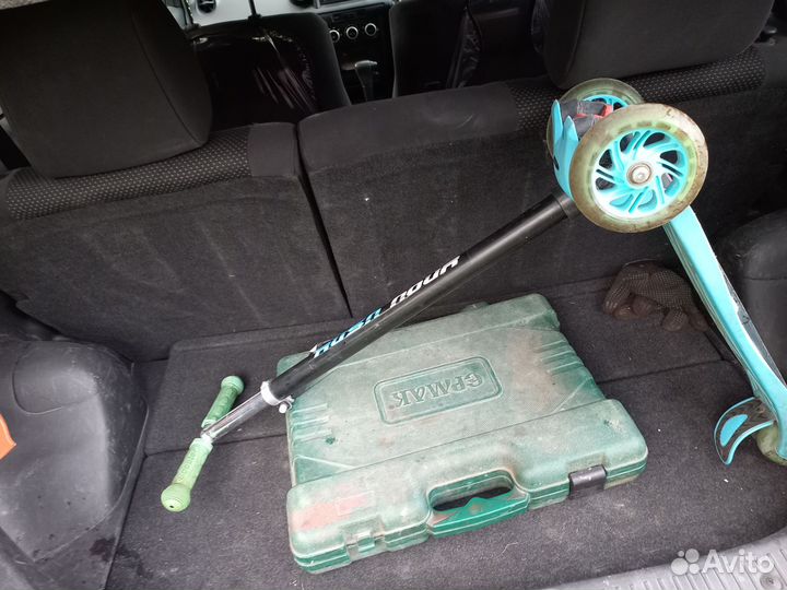 Самокат детский трехколесный бу