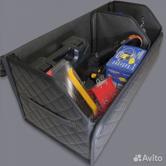 Органайзер в багажник Jaguar 70х30х30 черный