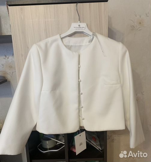 Жакет свадебный