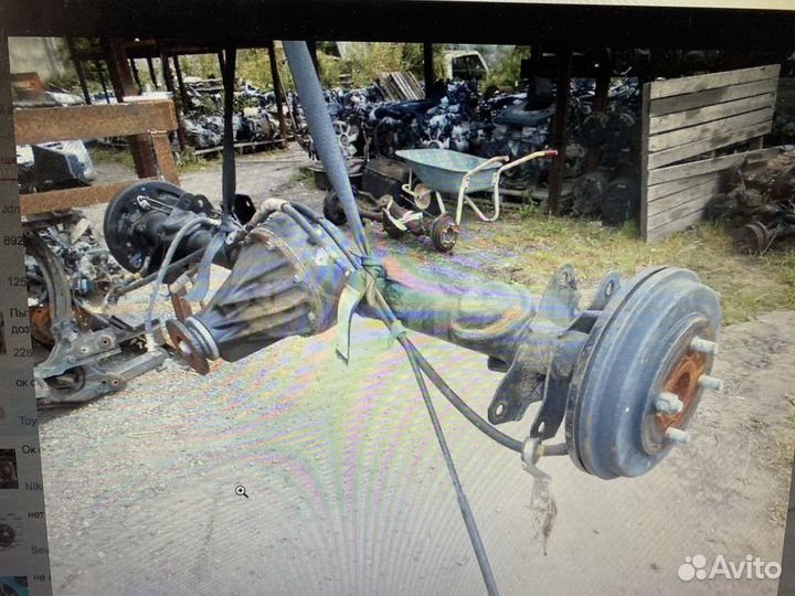 Мост задний