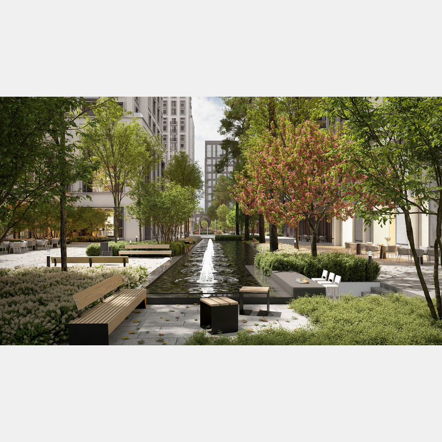 2-к. квартира, 68,3 м², 21/27 эт.