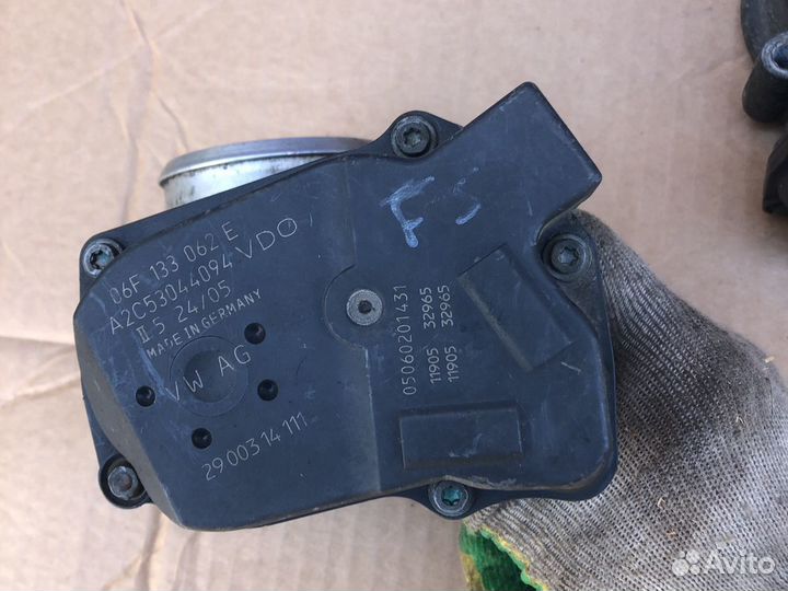 Дросильная заслонка Фольксваген пассат Б6 1.8,2.0