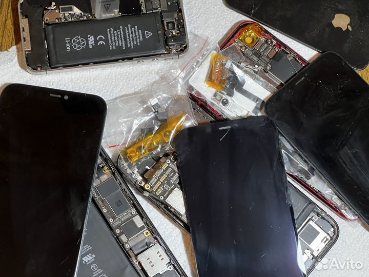 Запчасти и коробки для iPhone