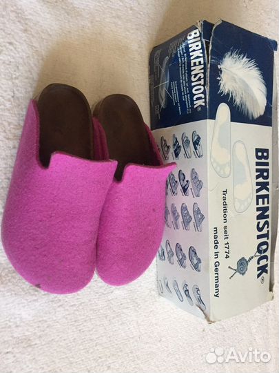 Слипоны Тапочки шлёпанцы Birkenstock р 30