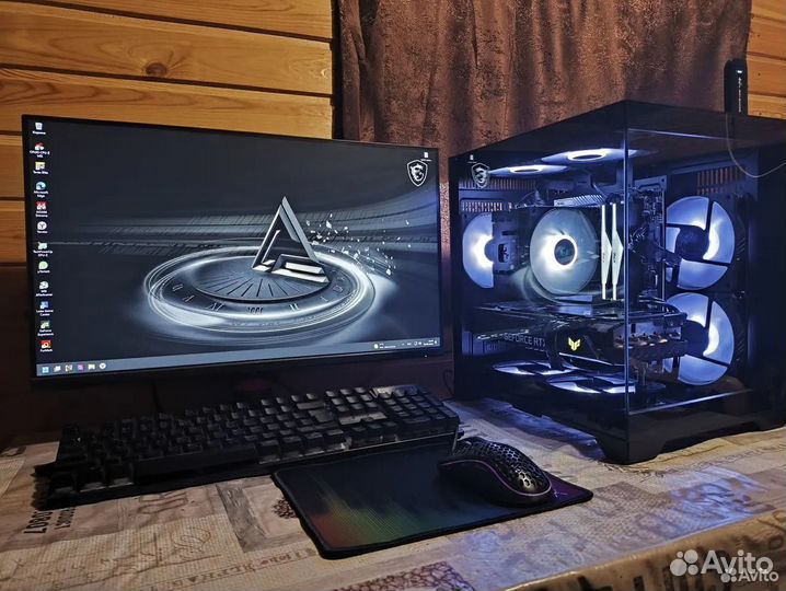 Игровой пк с мощным процом и RTX 3070 8gb