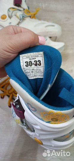 Коньки для девочки раздвижные