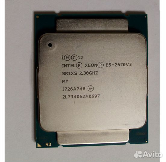 Процессор intel xeon e5 2670 v3, e5 2678 v3