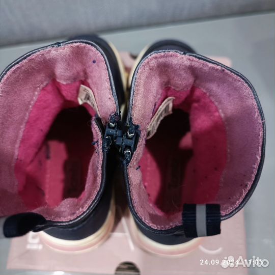 Сапожки демисизонные для девочки25