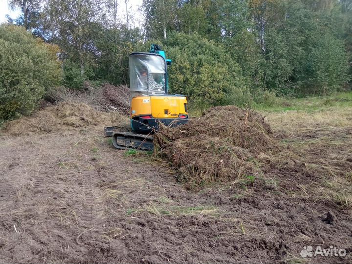 Услуги миниэкскаватора, эвакуатор, мини самосвал