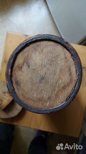 Туесок старинный из бересты