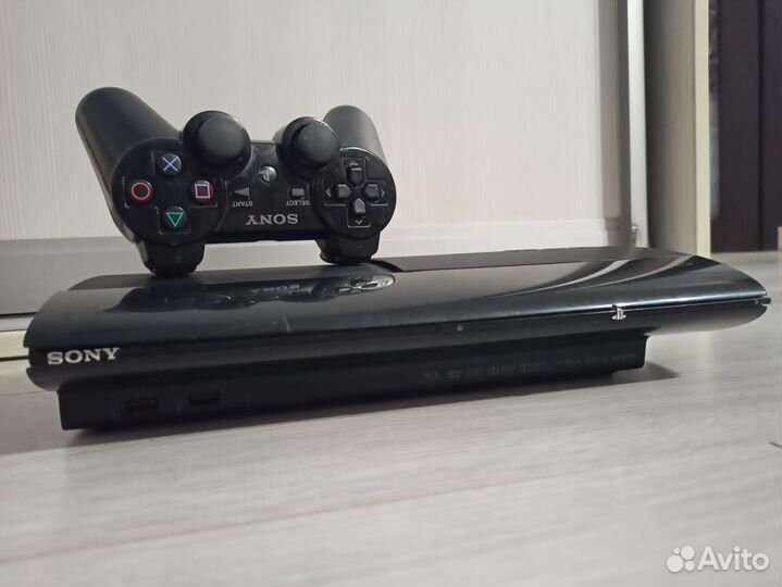 PS3 Super Slim 500 GB+35 установ игр