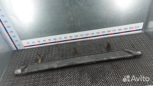 Подножка внешняя декоративная mitsubishi pajero 4