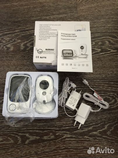 Безпроводная видеоняня Baby Monitor VB603
