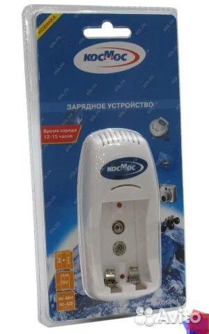 Зарядное устройство Космос на 2 аккумулятора типа