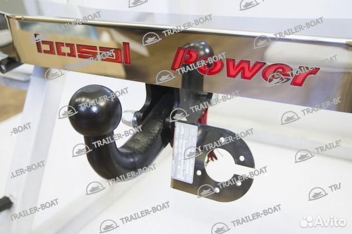 Фаркоп Mitsubishi Pajero Sport 3 2016-н в, рама и крюк шар 50 мм, 27141