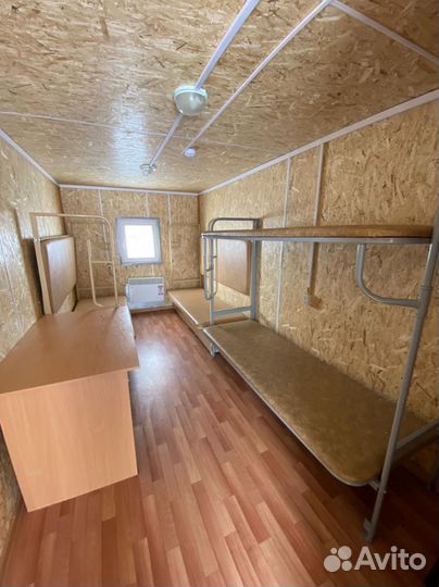 Аренда жилой бытовки с мебелью