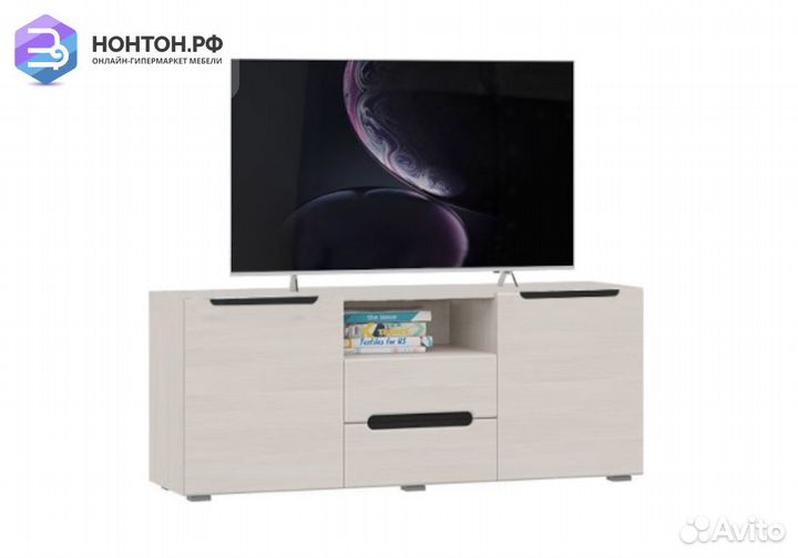 Тумба под тв 6 Эколь сандал светлый