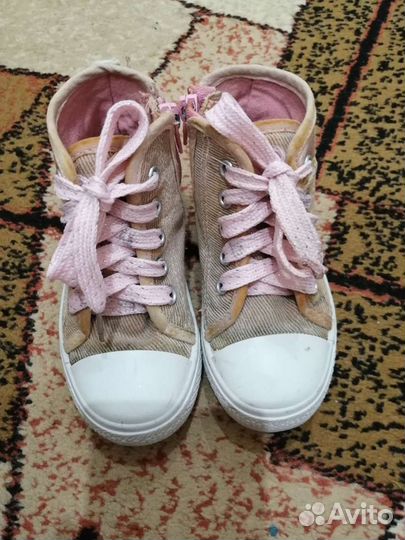 Кеды для девочки 25 размер