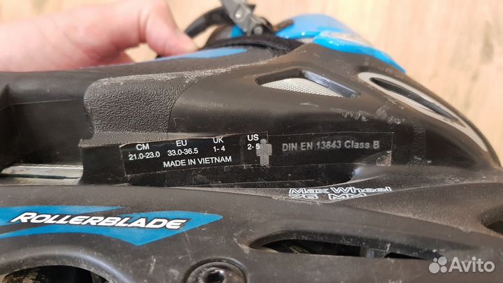 Ролики rollerblade 33-36,5