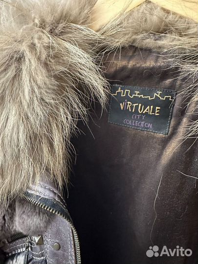 Шуба женская натуральная из кролика