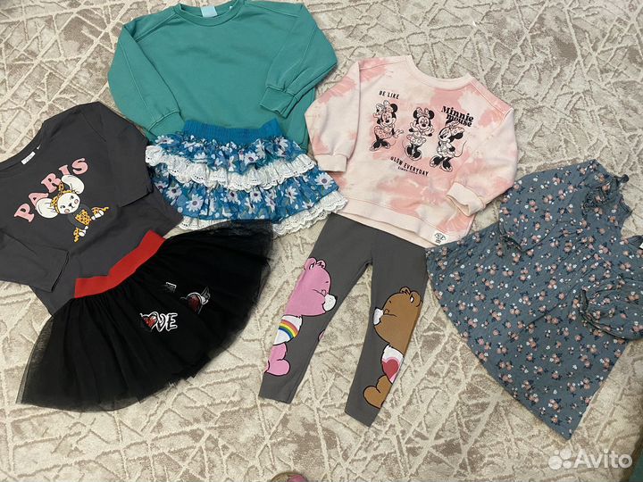 Фирменные вещи на девочку 92 zara mayoral gulliver