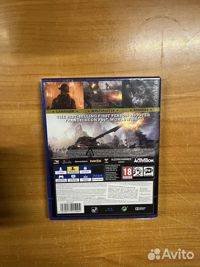 PS4 Call of Duty WW2 (на английском)