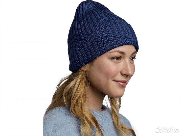 Шапка Buff Knitted Hat norval Cobalt