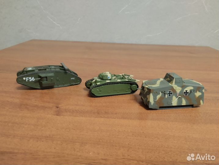 Модели танков. Масштаб 1-72.Серия Танки Мира