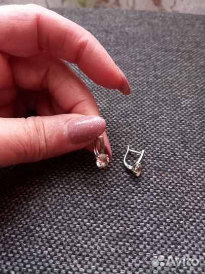 Серьги 2 пары