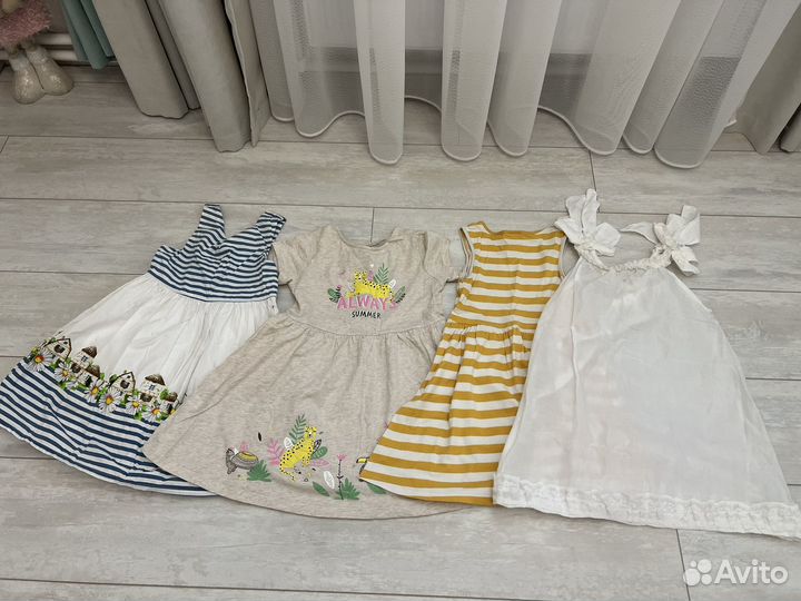 Платья пакетом на девочку 116 122