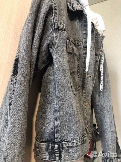 Джинсовая куртка для девочки