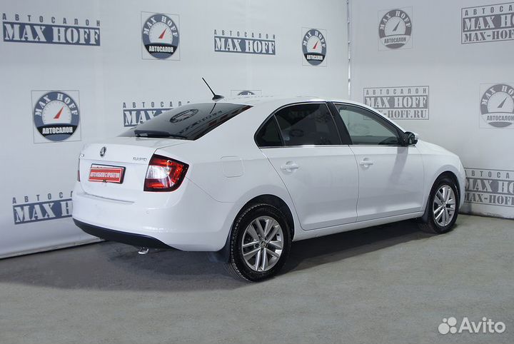 Skoda Rapid 1.6 AT, 2018, 123 000 км