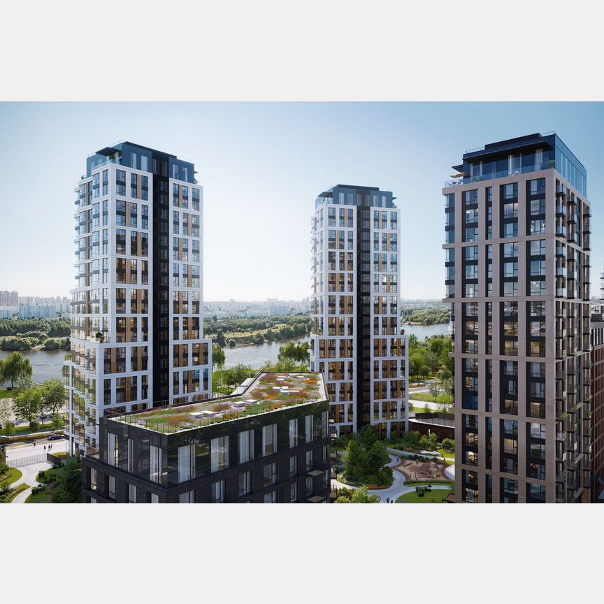 1-к. квартира, 51,7 м², 3/22 эт.