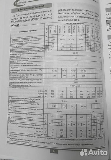 Газовый котел напольный бу