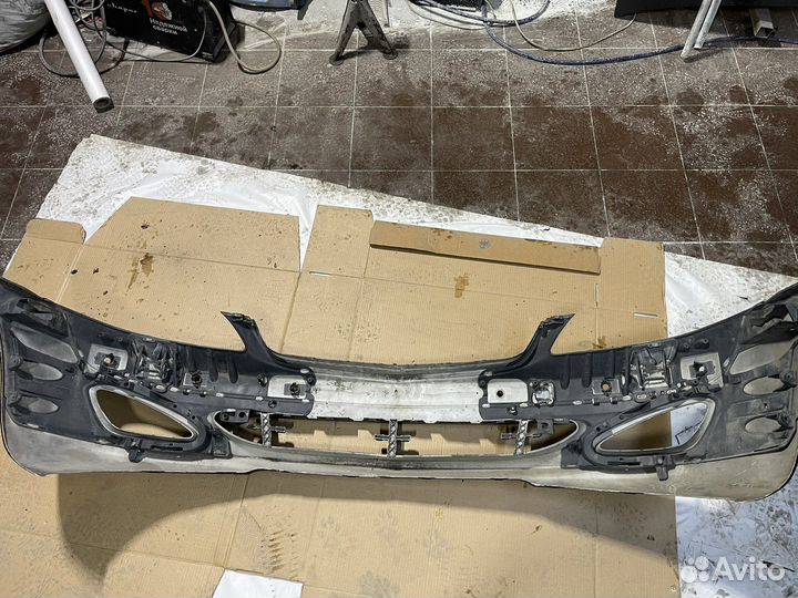 Mercedes w221 бампер передний AMG