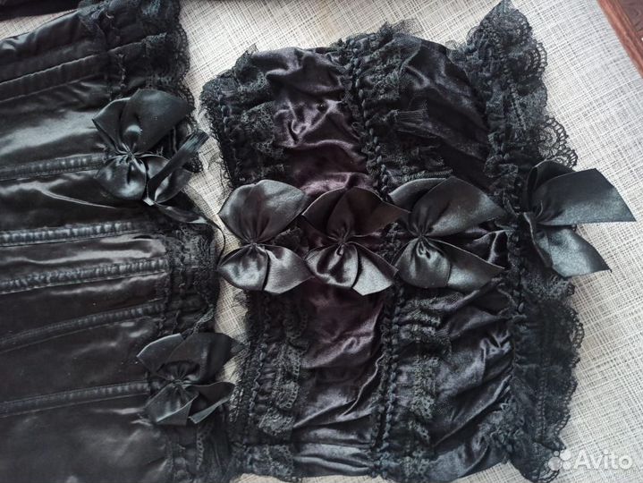 Корсет- юбка- чулки 42-44р (комплект)