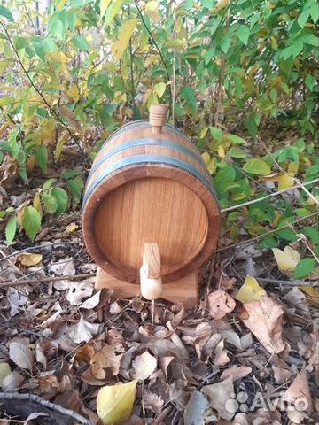 Бочка дубовая