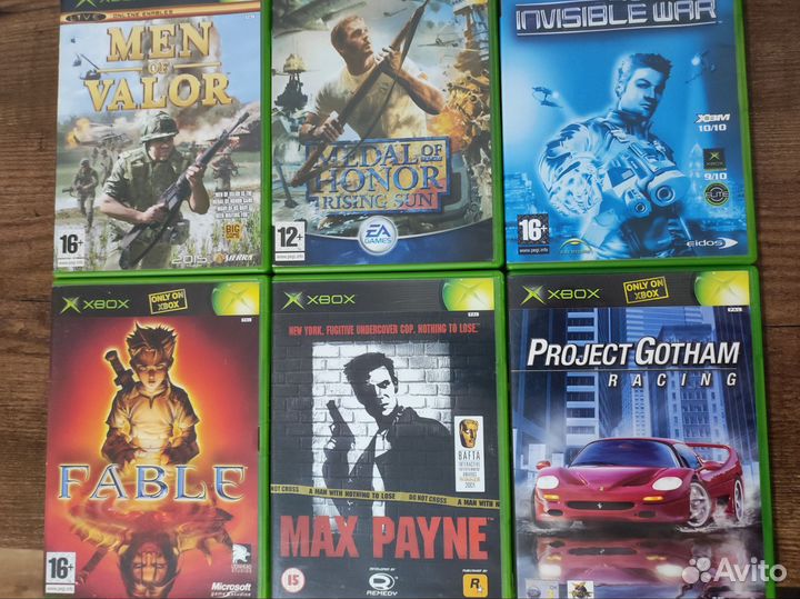 Xbox original PAL игры