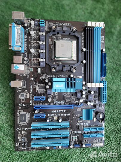 Связка AM3 — Asus M4A77T + AMD Athlon II X3 460