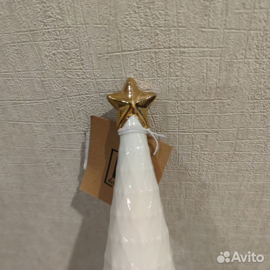 Фигурка Елка новая керамика с подсветкой