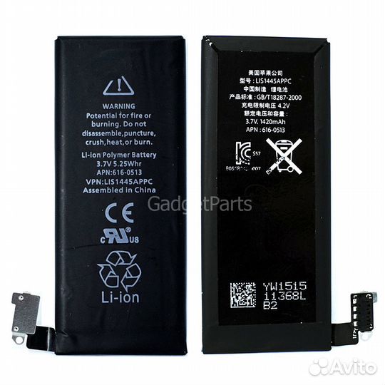 Аккумулятор на iPhone 4